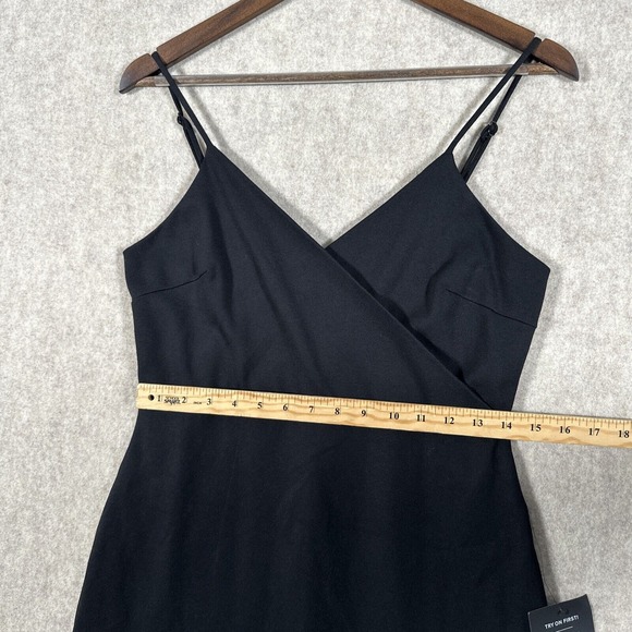 Lulus Dress Womens Large‎ Black Sealed With a Kiss Bodycon Casual Black Dress - Picture 5 of 12